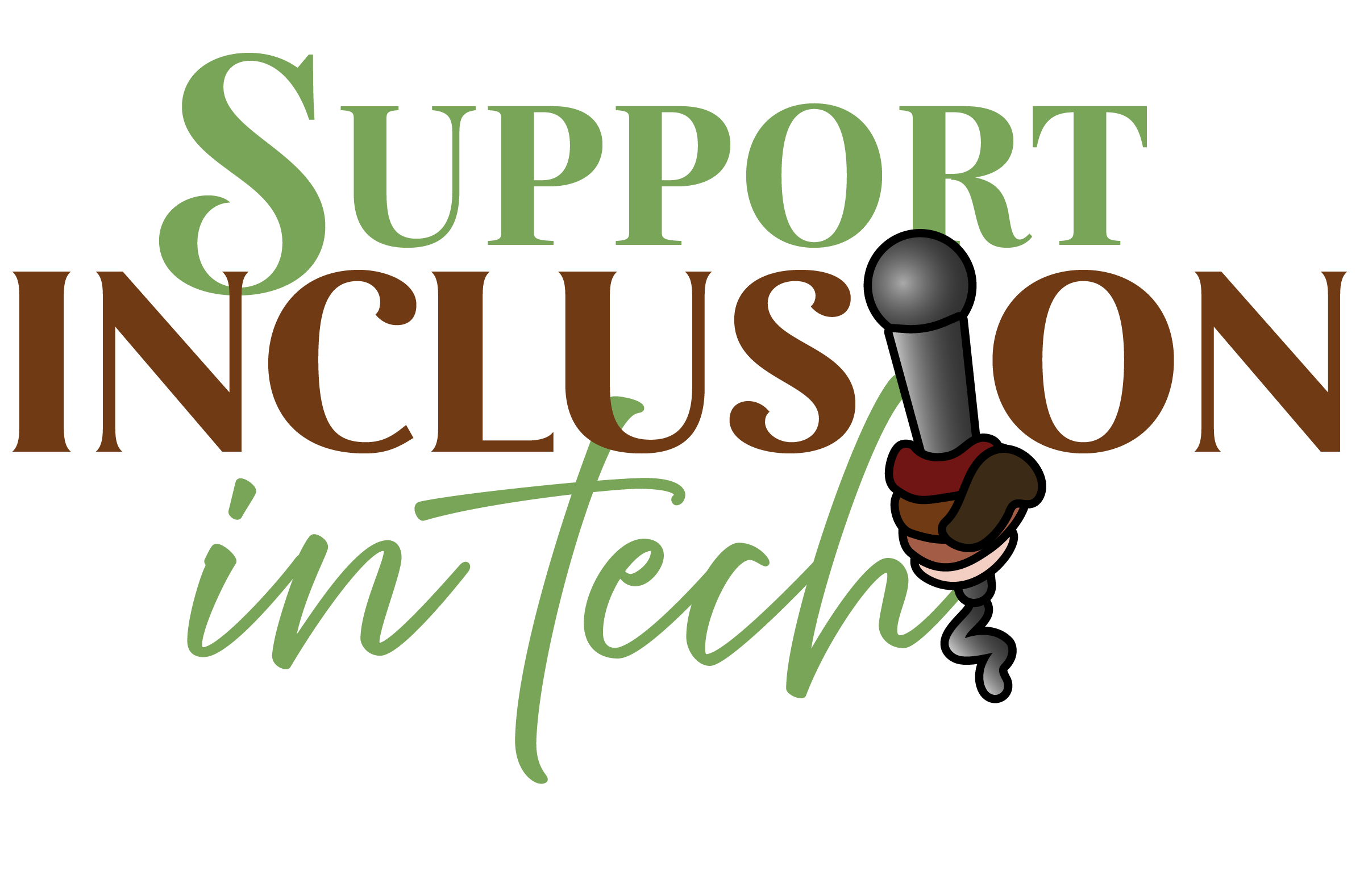 Support Inclusion in Tech Logo.