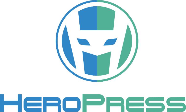 HeroPress logo. HeroPress is a transformative platform by Topher DeRosia that tells the stories of people who have leveraged WordPress and its community to change their lives and achieve their goals.